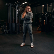 Брюки-джоггеры серые FORGE