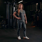 Соревновательная футболка серая FORGE