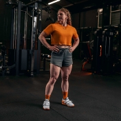 Укороченный топ оранжевый FORGE