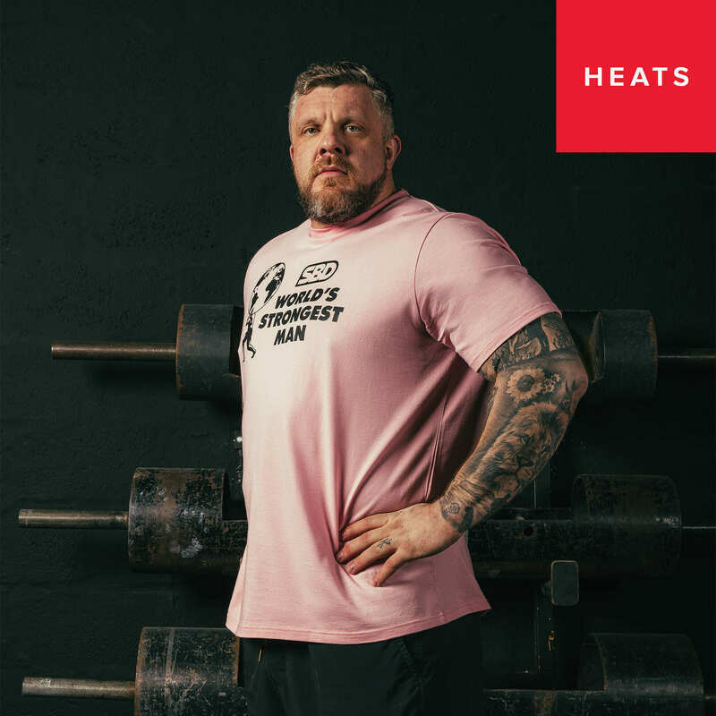 Фото Одежда Футболка World's Strongest Man 2026 (РОЗОВАЯ)